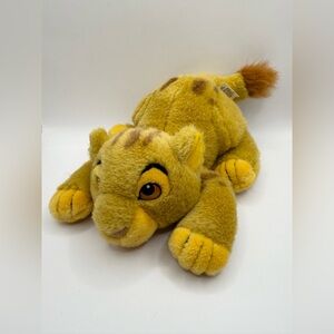 Vintage The Lion King Baby Simba Cub Stuffed Animal Plush 8” Walt Disney World